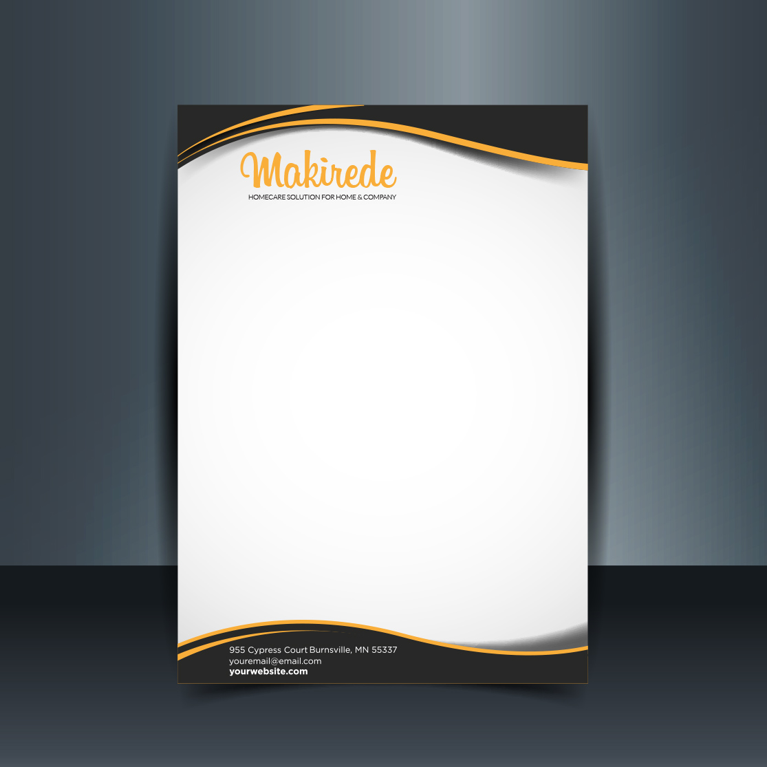 Letterhead Design by Priyo Subarkah for Makirede | Design #17924641