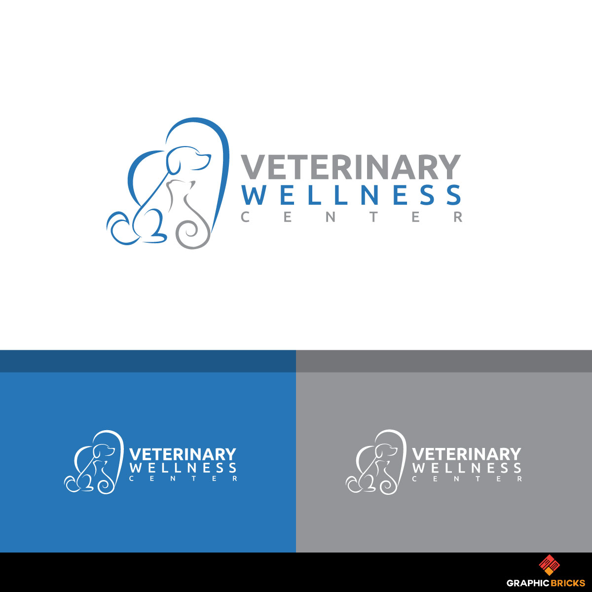 Logo Design by Graphic Bricks for Veterinary Wellness Centers, LLC | Design #18122710