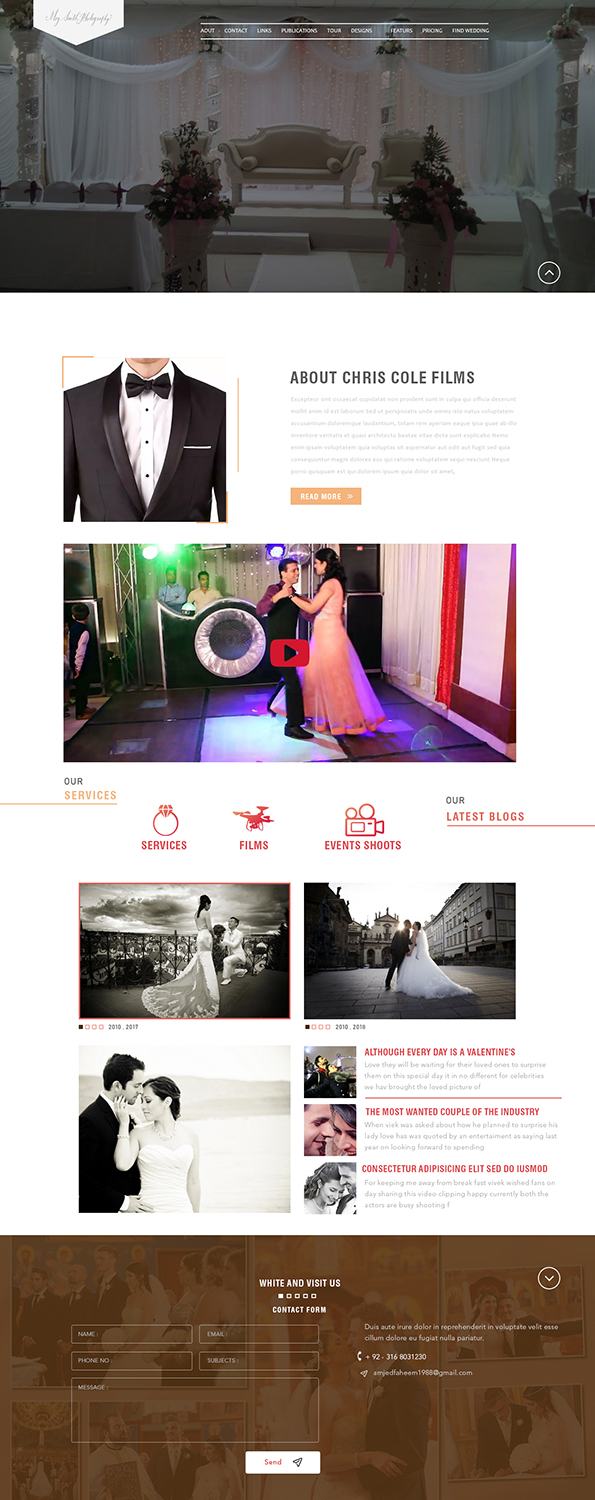 Web Design by afaheem for this project | Design #18061330