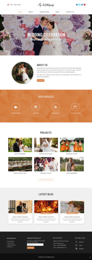 Web Design by pb for this project | Design: #17938324