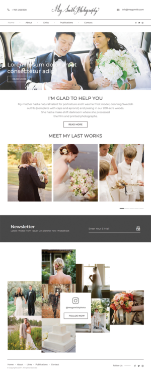 Web Design by Shila Mondal for this project | Design: #18003016