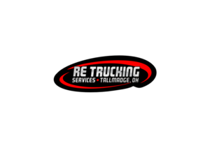 RE Trucking Services Tallmadge, Oh  | Diseño de Logo por Amduat Design
