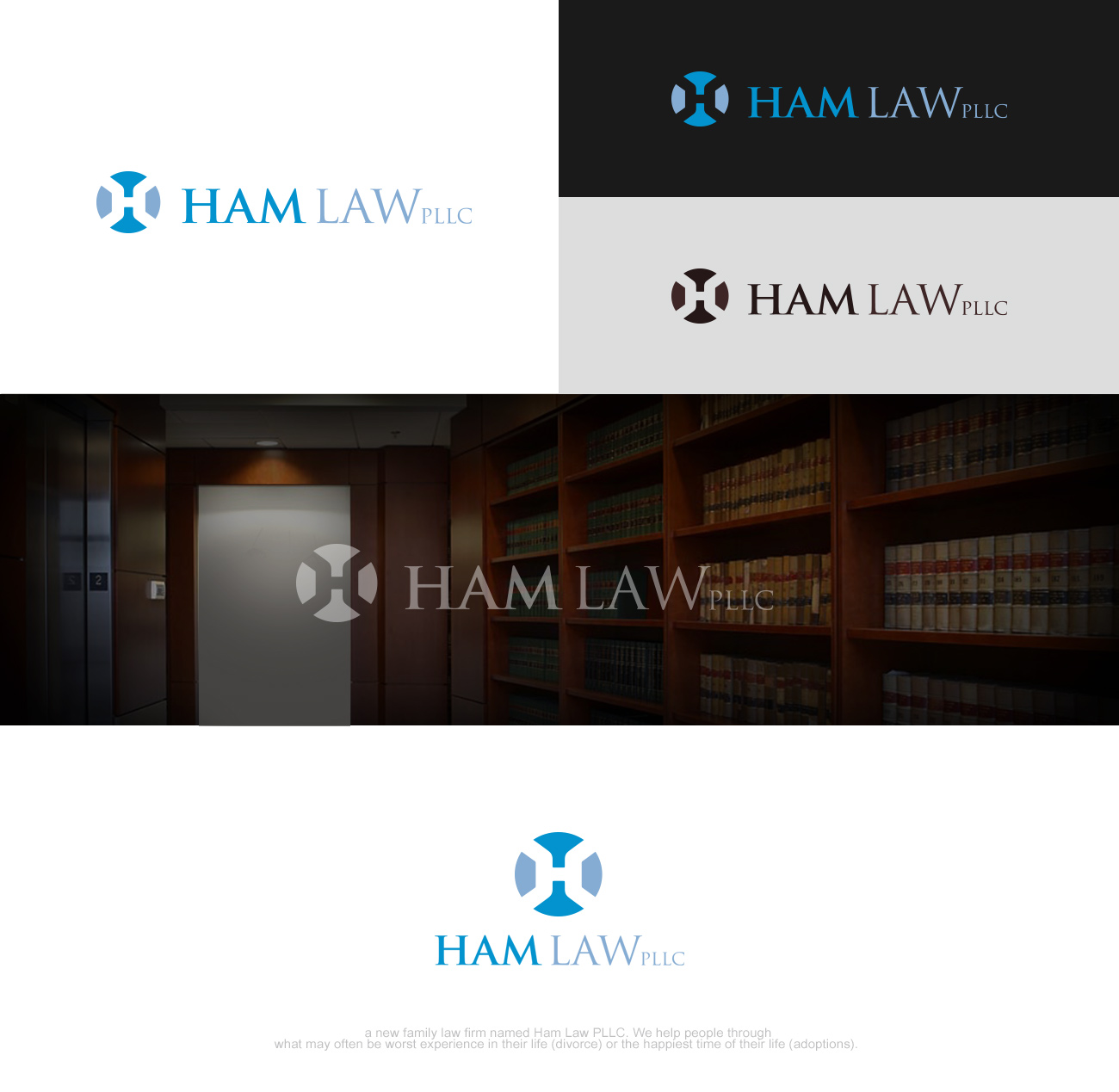 Serious, Conservative, Legal Logo Design for part of all of the name