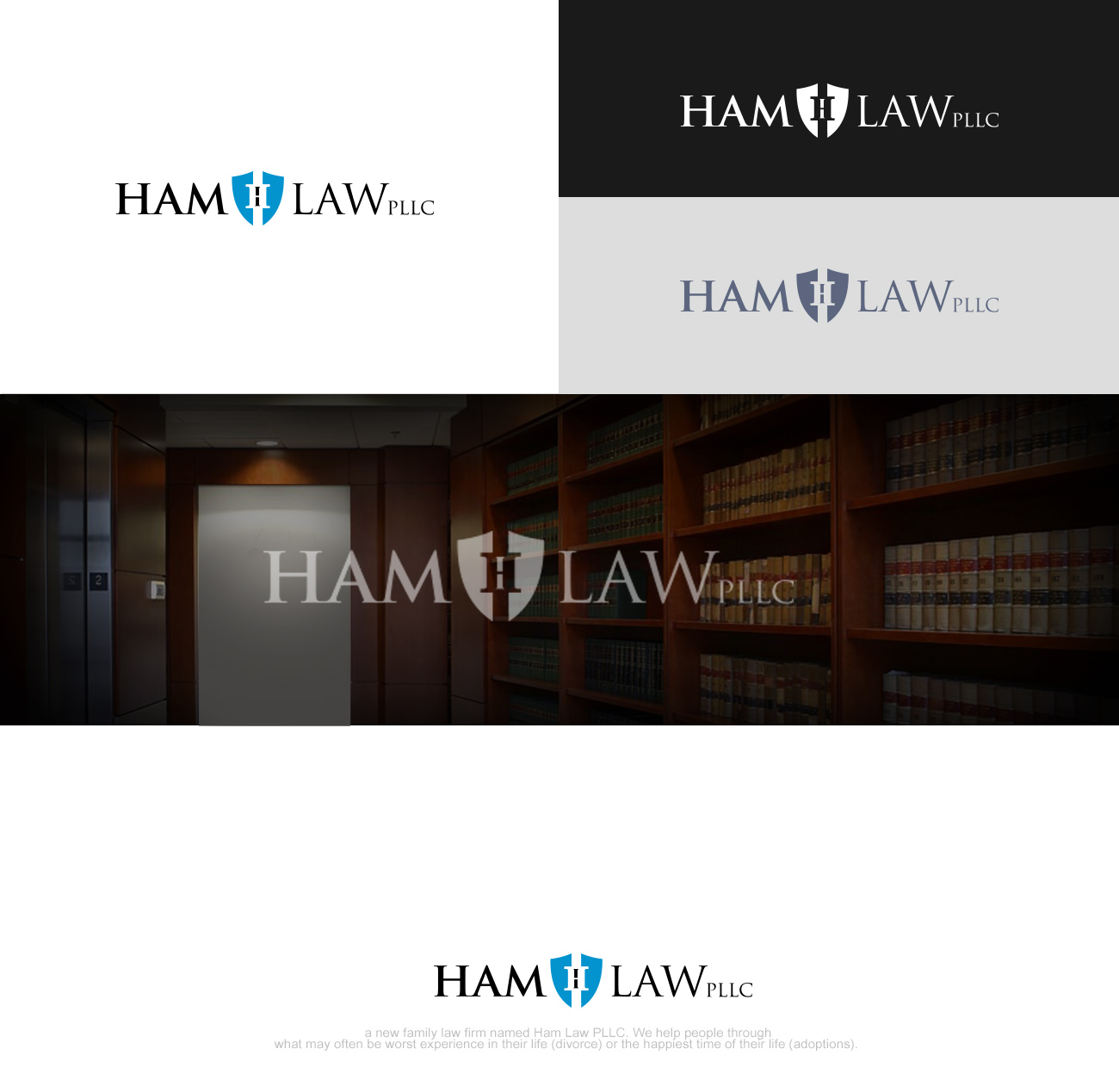 Logo Design by sanalkumar for Ham Law, PLLC | Design #17924737