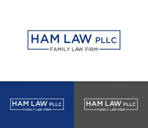 part of all of the name: Ham Law PLLC | Logo Design by R Graphic