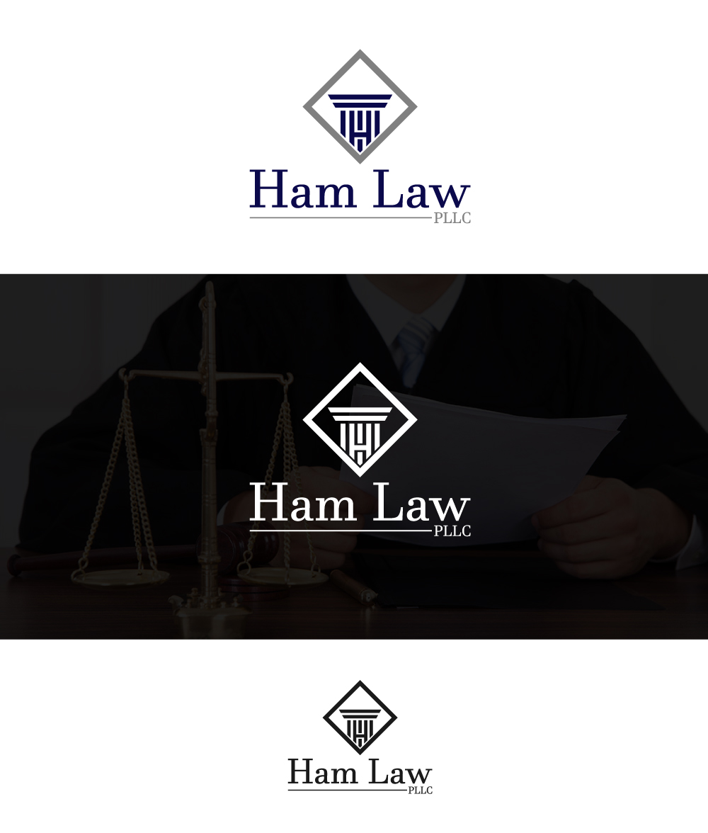 Logo Design by h27 for Ham Law, PLLC | Design #17980347