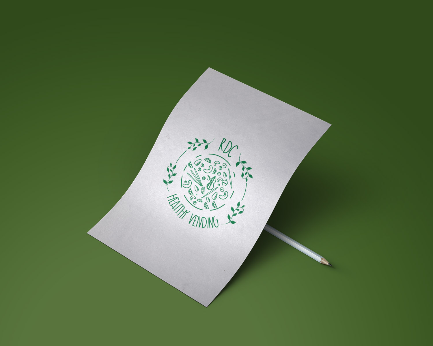 Logo Design by A.STUDIO for RDC Healthy Vending  | Design #17965927