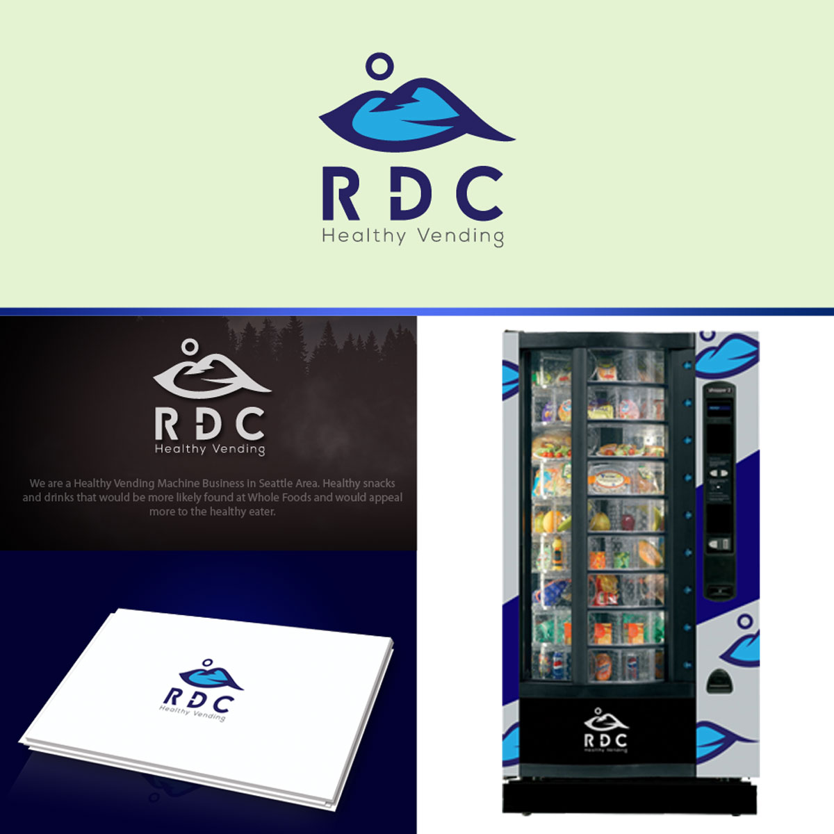 Logo Design by Thebranch for RDC Healthy Vending  | Design #17968340