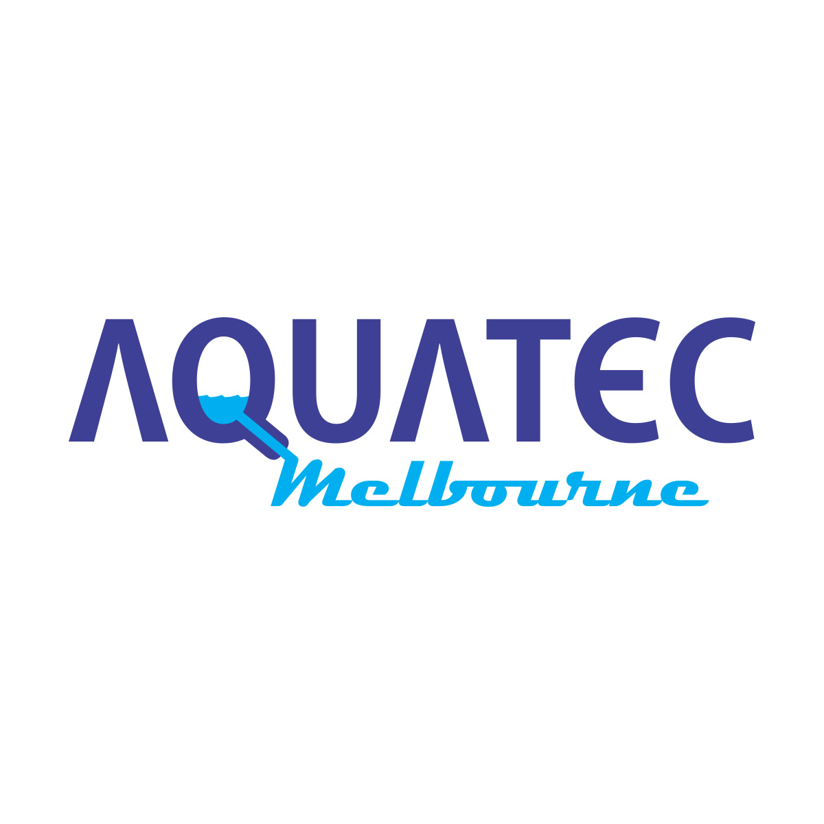 Logo Design by Zivo for Aquatec Melbourne  | Design #17937346
