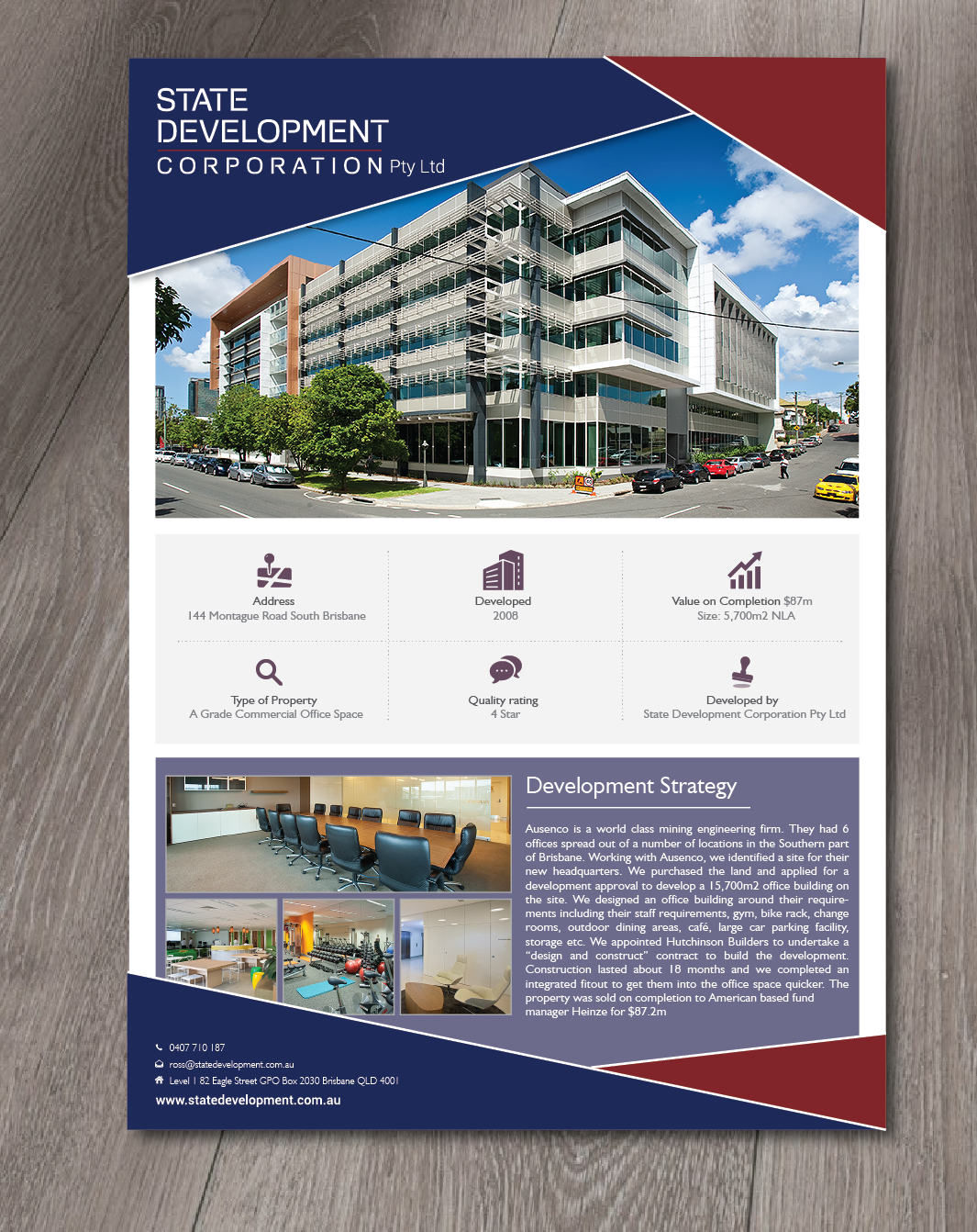 Flyer Design by alex989 for state development corporation pty ltd | Design #17942999