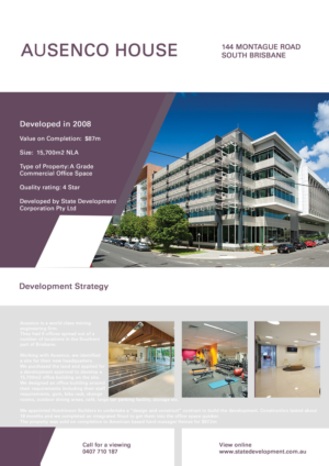 Diseño de Flyer por diana popescu para state development corporation pty ltd | Diseño #18016679
