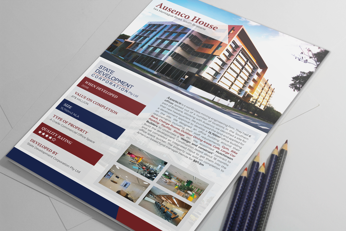 Flyer Design by JK18 for state development corporation pty ltd | Design #17944486