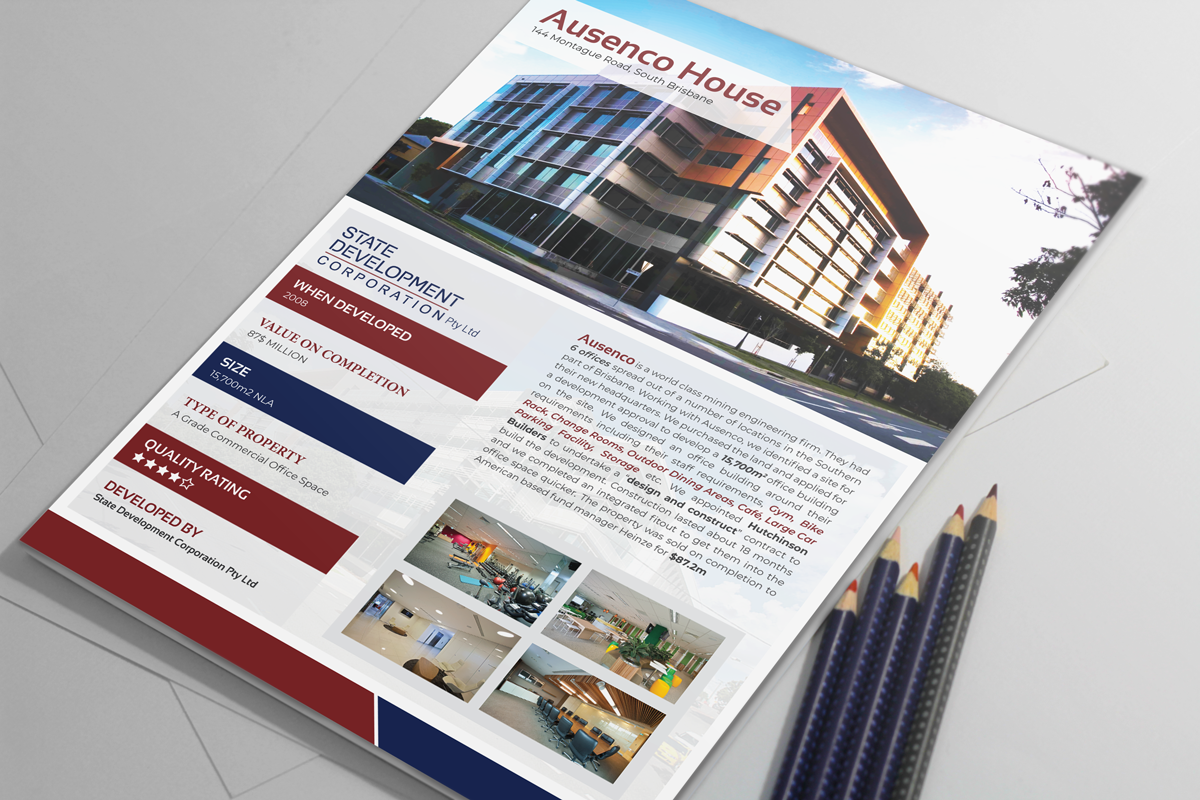 Design de Flyer par JK18 pour state development corporation pty ltd | Design #17945921