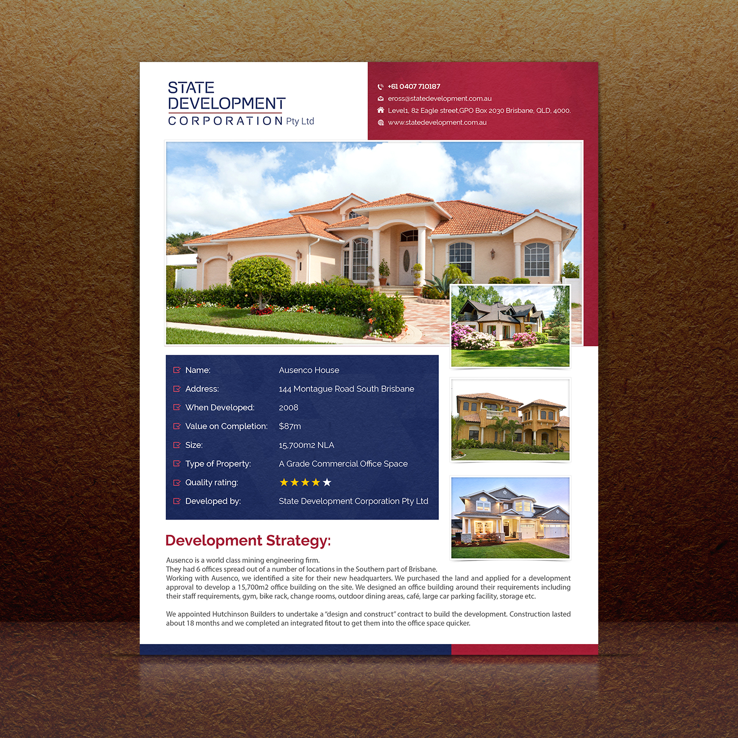 Flyer Design by debdesign for state development corporation pty ltd | Design #17972986
