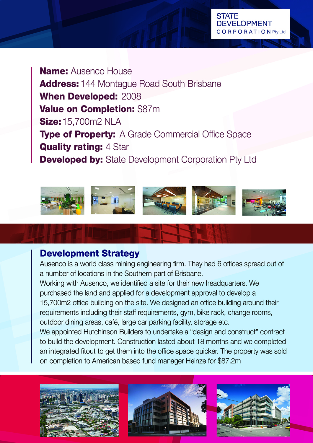 Flyer Design by John Dobson for state development corporation pty ltd | Design #17960459
