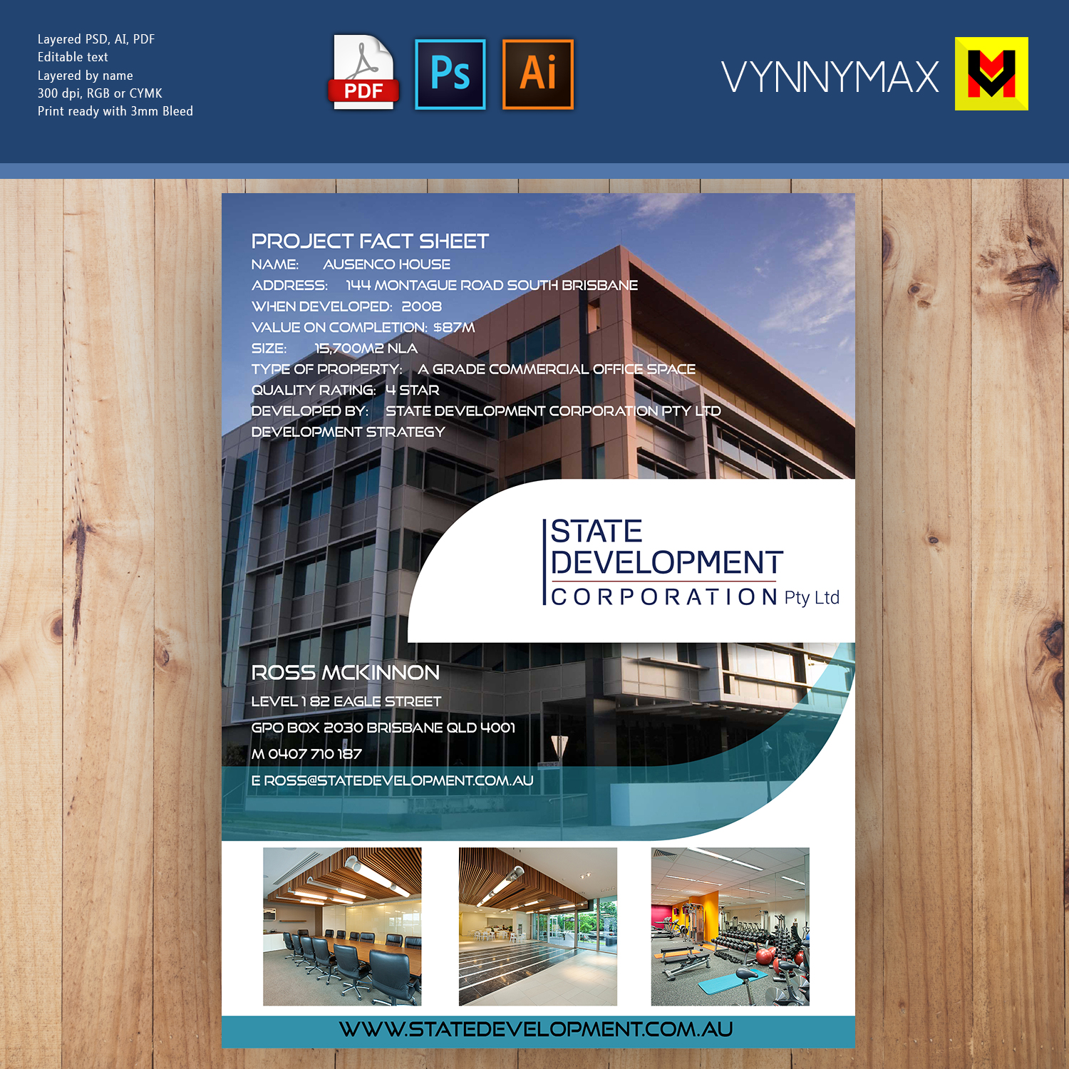 Diseño de Flyer por VynnyMax para state development corporation pty ltd | Diseño #18020396
