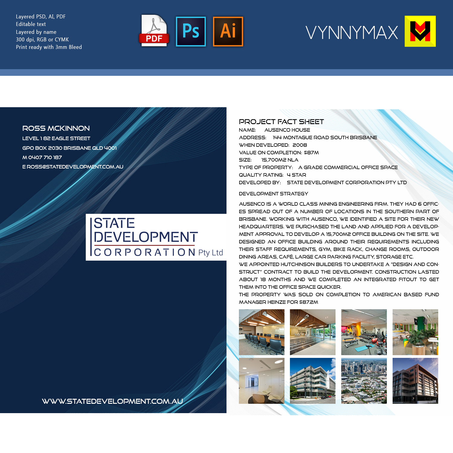 Flyer Design by VynnyMax for state development corporation pty ltd | Design #18044453