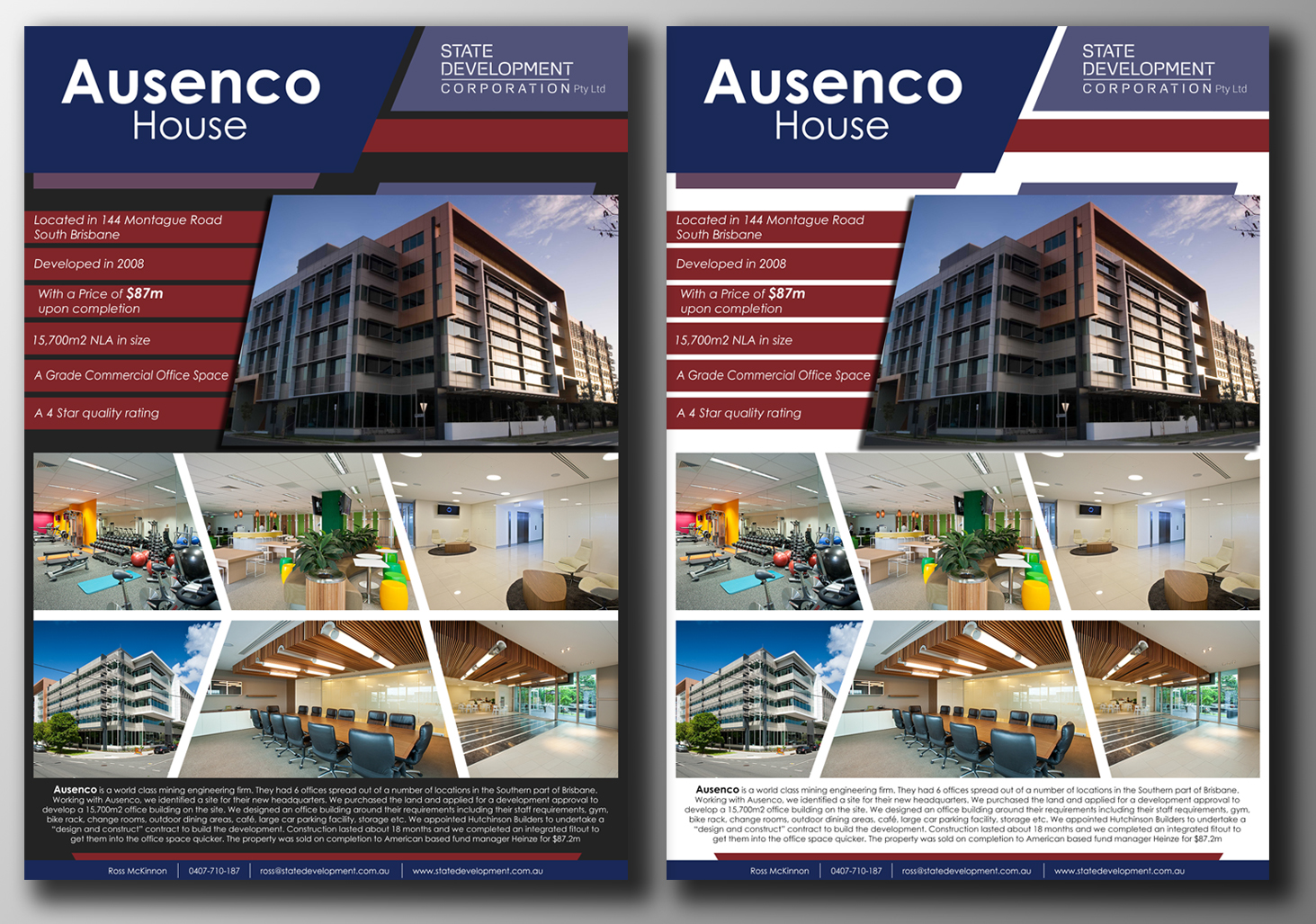 Flyer Design by Glenn 3 for state development corporation pty ltd | Design #17944104