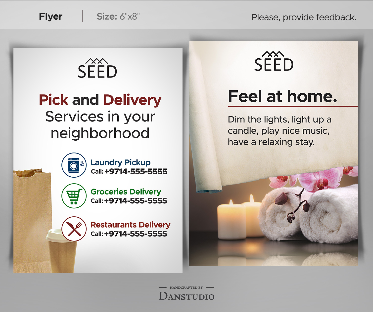 Flyer Design by danstudio for Seed Group | Design #17986556