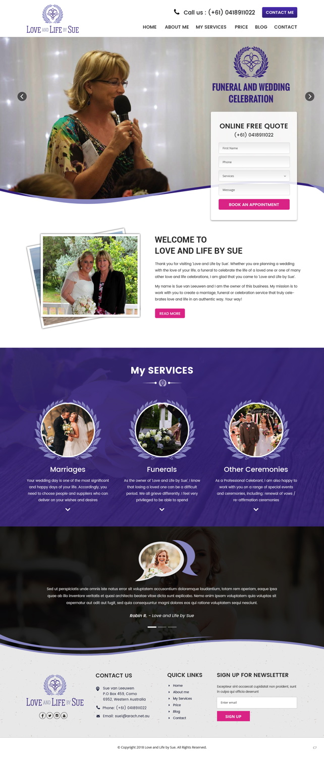 Web Design par pb pour Amity Leadership and Consulting  | Design : #17947152