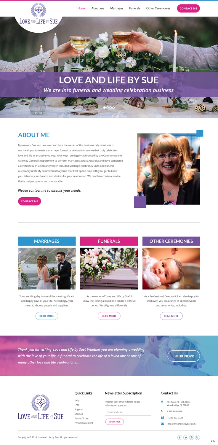 Web-Design von pb für Amity Leadership and Consulting  | Design #17947153
