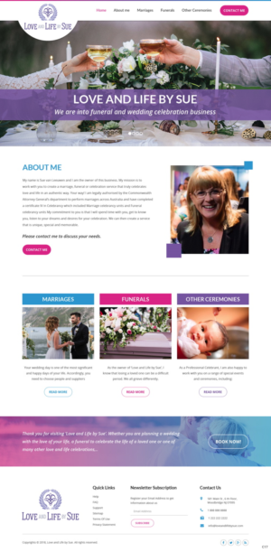 Web Design par pb pour Amity Leadership and Consulting  | Design : #17947153