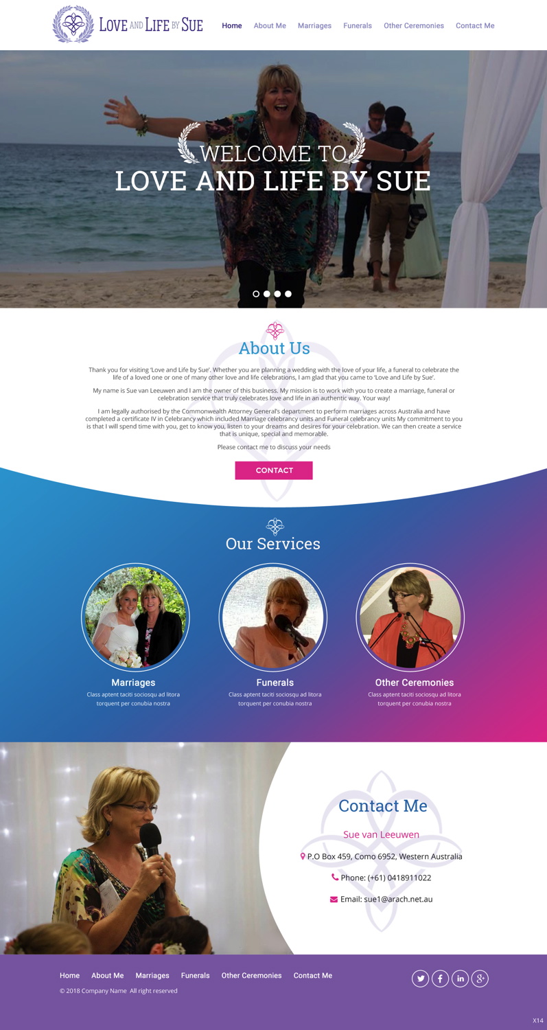 Web Design by pb for Amity Leadership and Consulting  | Design #17947155