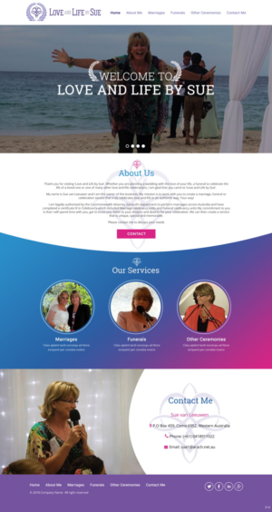 Web Design par pb pour Amity Leadership and Consulting  | Design : #17947155