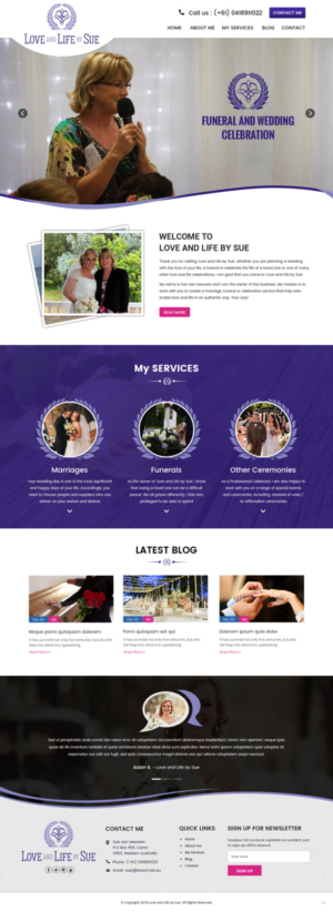 Web Design par pb pour Amity Leadership and Consulting  | Design : #18041883