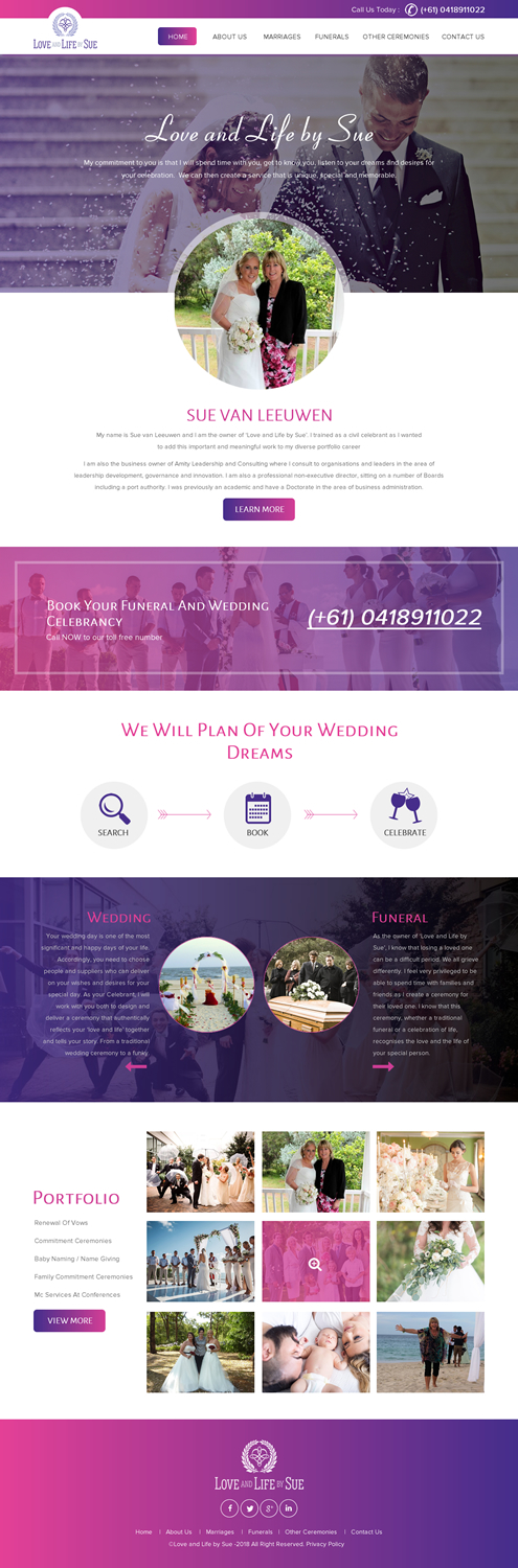 Web-Design von rightway für Amity Leadership and Consulting  | Design #17938391