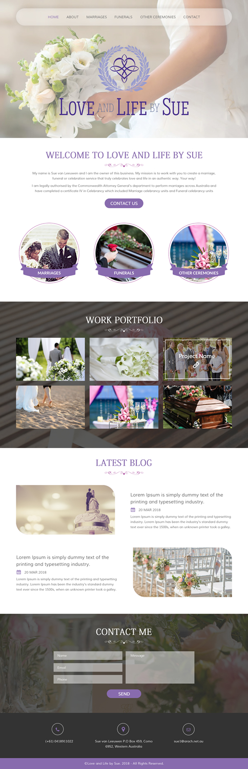 Web-Design von rightway für Amity Leadership and Consulting  | Design #17938399