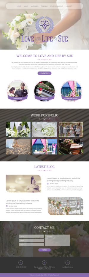 Web Design par rightway pour Amity Leadership and Consulting  | Design : #17938399