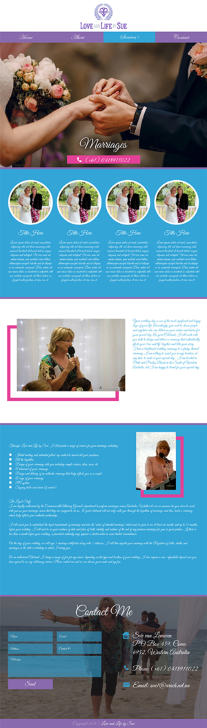 Web Design by RichardReyes for Amity Leadership and Consulting  | Design #17967218
