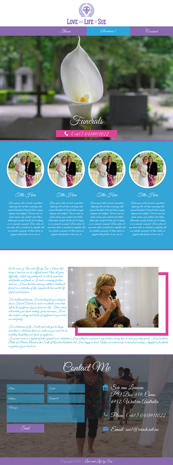 Web Design par RichardReyes pour Amity Leadership and Consulting  | Design #17967219
