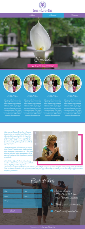 Web Design par RichardReyes pour Amity Leadership and Consulting  | Design : #17967219