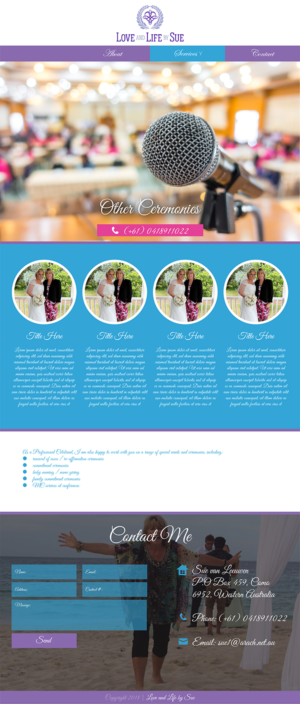 Web Design par RichardReyes pour Amity Leadership and Consulting  | Design : #17967220