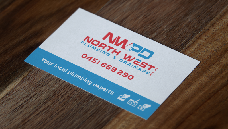 Business Card Design by Amduat Design for North West Plumbing & Drainage Pty Ltd | Design #17926912