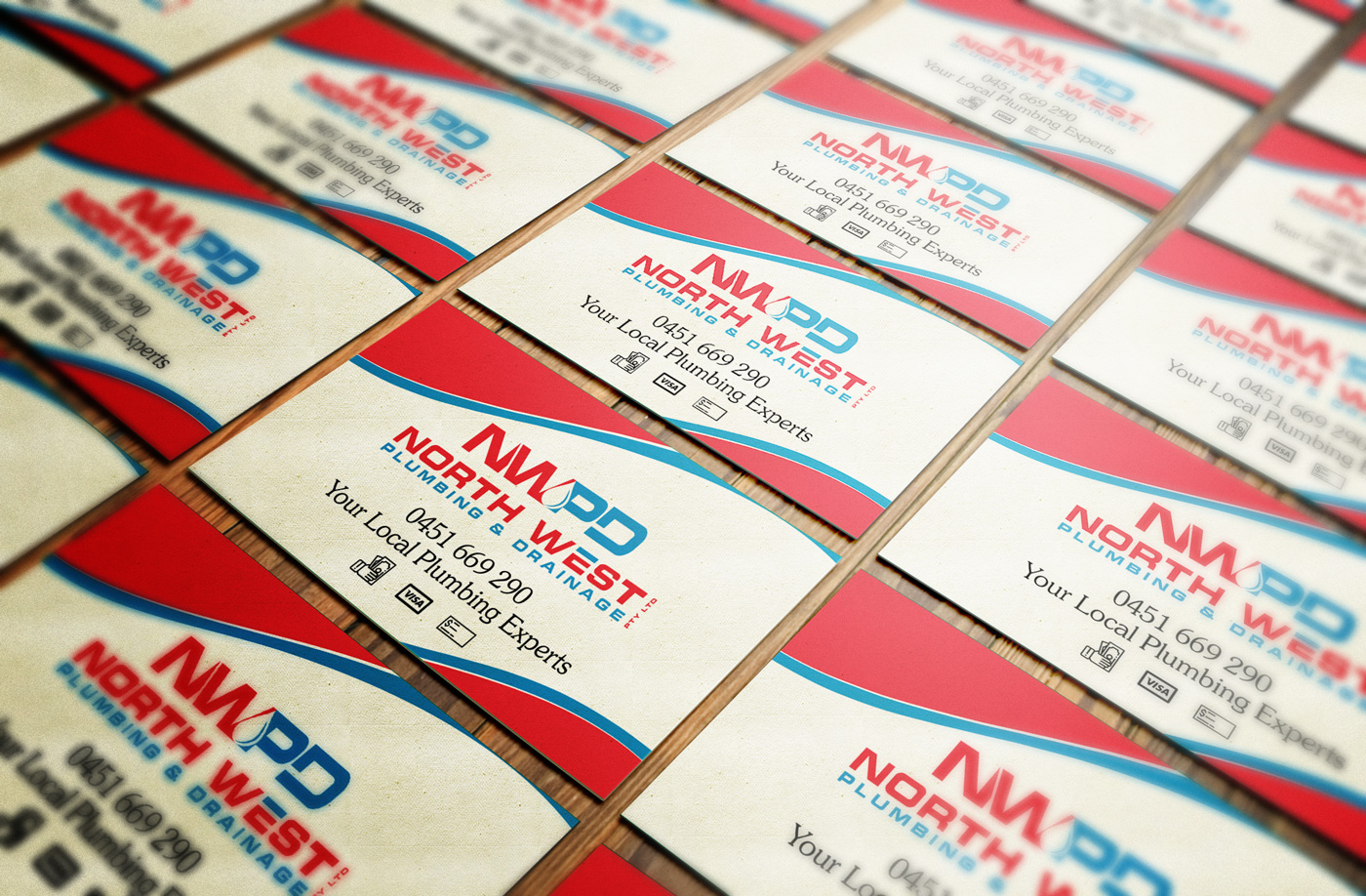 Business Card Design by Impressive Solutions for North West Plumbing & Drainage Pty Ltd | Design #17926154