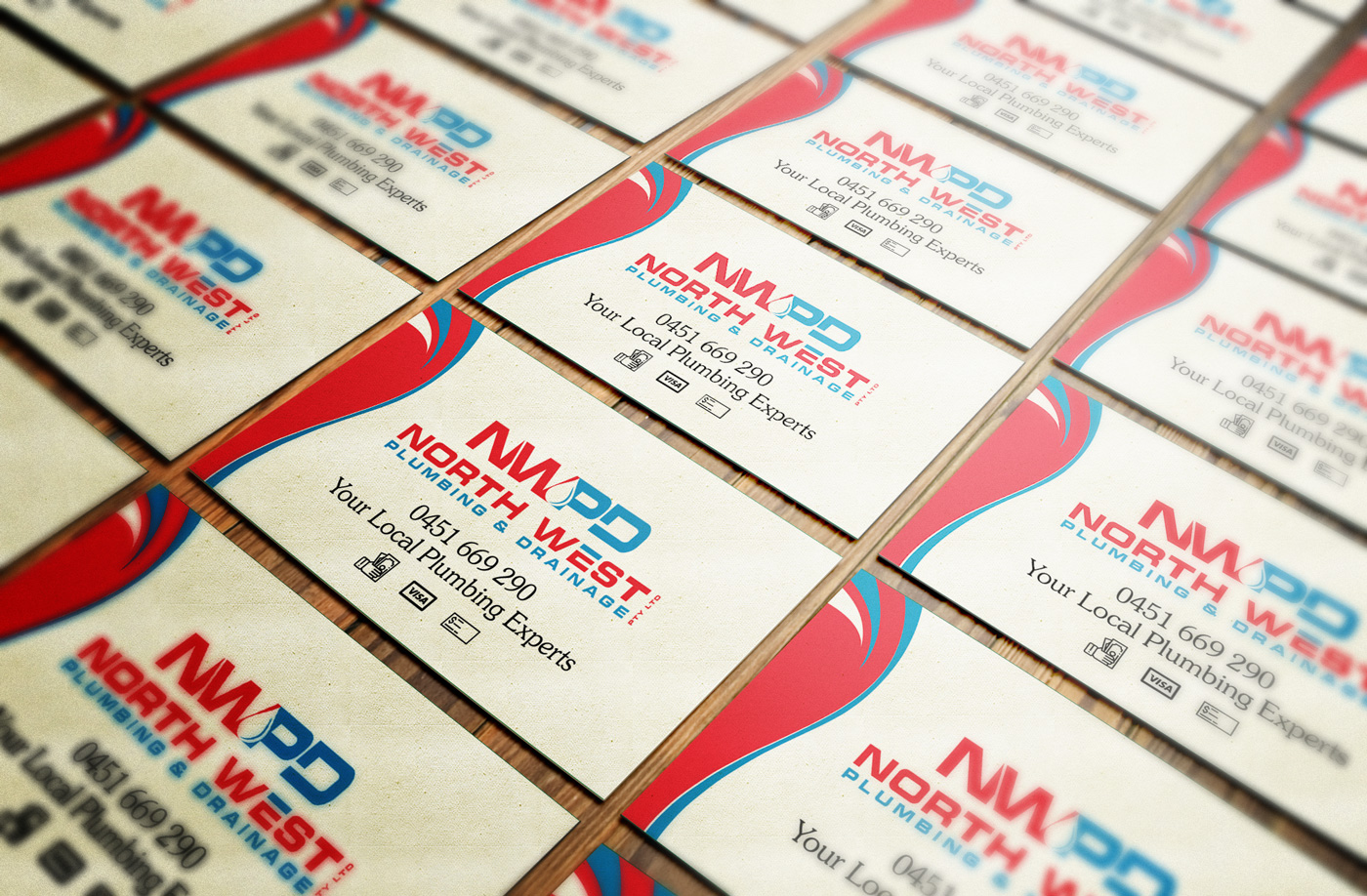Business Card Design by Impressive Solutions for North West Plumbing & Drainage Pty Ltd | Design #17926155