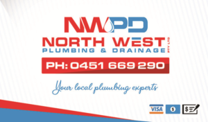 Diseño de Tarjeta de Presentación por Randy para North West Plumbing & Drainage Pty Ltd | Diseño: #17925382
