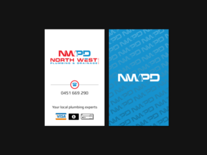 Business Card Design by Creations Box 2015 for North West Plumbing & Drainage Pty Ltd | Design: #17930542