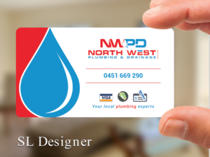 Diseño de Tarjeta de Presentación por SL Designer para North West Plumbing & Drainage Pty Ltd | Diseño: #17929929