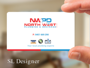 Diseño de Tarjeta de Presentación por SL Designer para North West Plumbing & Drainage Pty Ltd | Diseño: #17929930