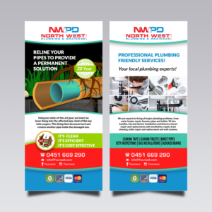 Flyer Design by VEGA-Designs for North West Plumbing & Drainage Pty Ltd | Design: #17928885