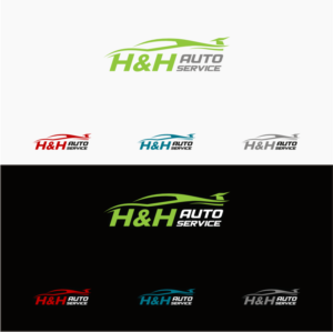 Logo Design by Rudy Graph for H & H AUTO | Design #18010241