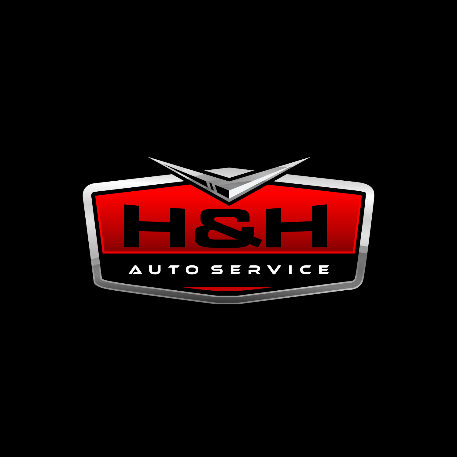Logo Design by mnz agencia for H & H AUTO | Design #17940454