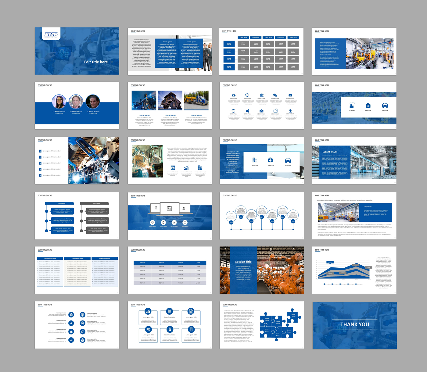 PowerPoint-Design von AbyJohns für Engineered Machined Products, Inc | Design #18243517