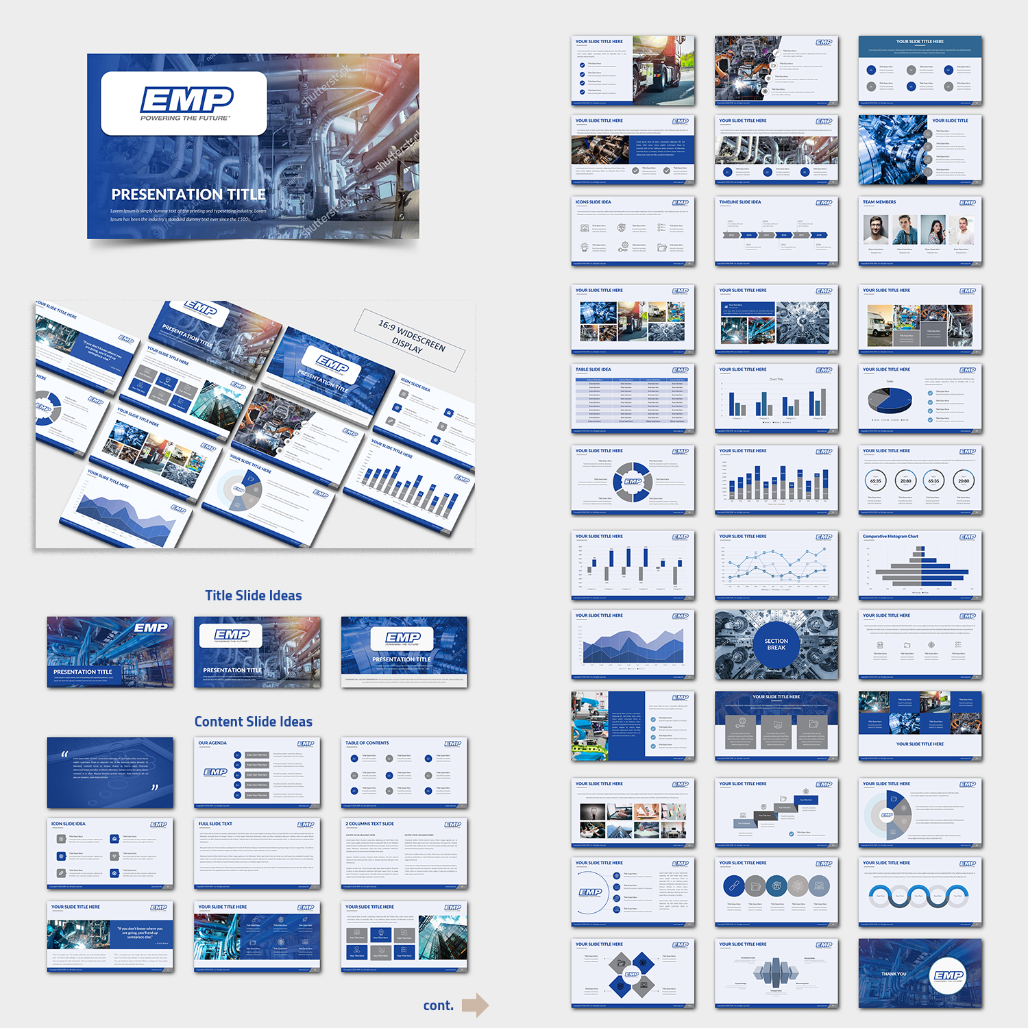 PowerPoint Design by Venkat for Engineered Machined Products, Inc | Design: #18208184