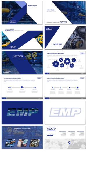 PowerPoint Design by StonyDog Design for Engineered Machined Products, Inc | Design: #18205739