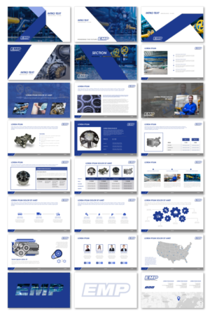 PowerPoint Design by StonyDog Design for Engineered Machined Products, Inc | Design: #18247400